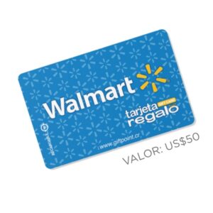 Tarjeta Walmart $50